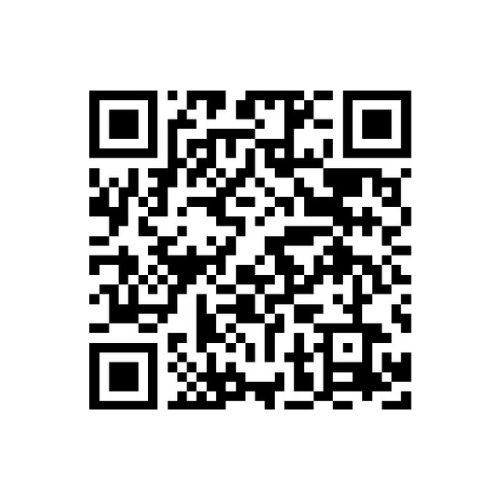 QR kód odkazující na možnost darování pro nadaci Senlife, která podporuje seniory.